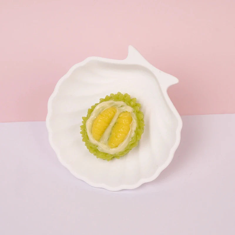 Pawtoto Durian Squishy Toy Handmade Food Grade Silicon